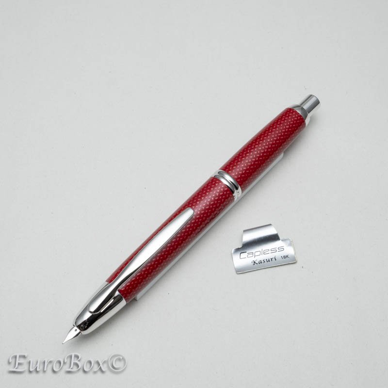 ѥå ǯɮ åץ쥹   PILOT Capless Kasuri Red