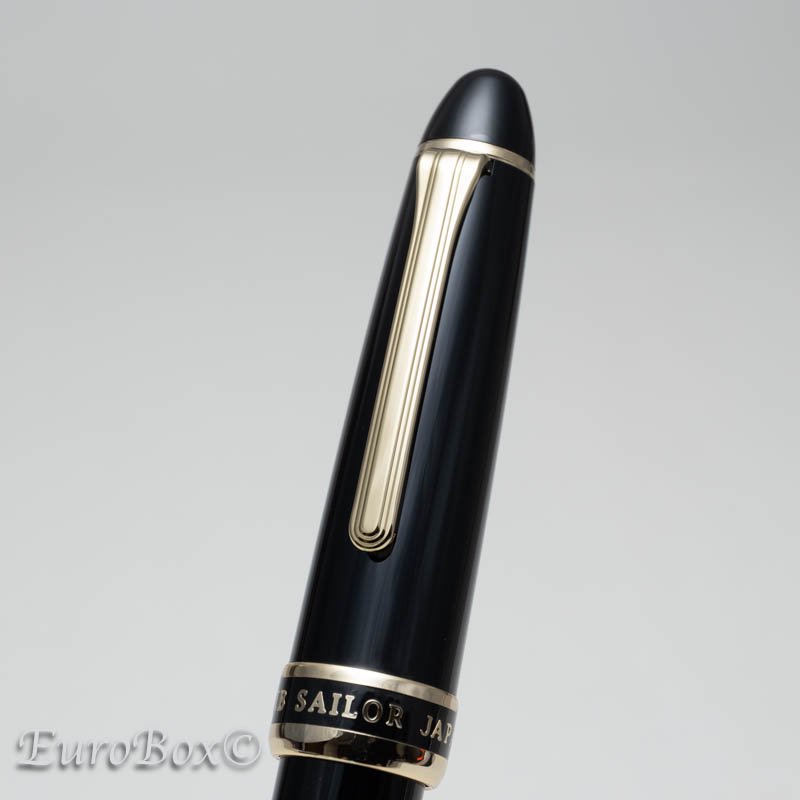 セーラー 万年筆 長刀研ぎ ブラック SAILOR Special Nib - Naginata - Euro Box