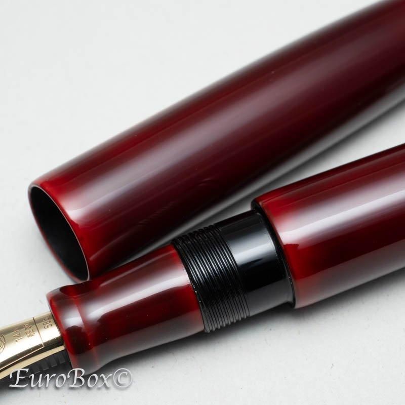 中屋万年筆 ポータブル ライター 赤溜 NAKAYA Portable Writer