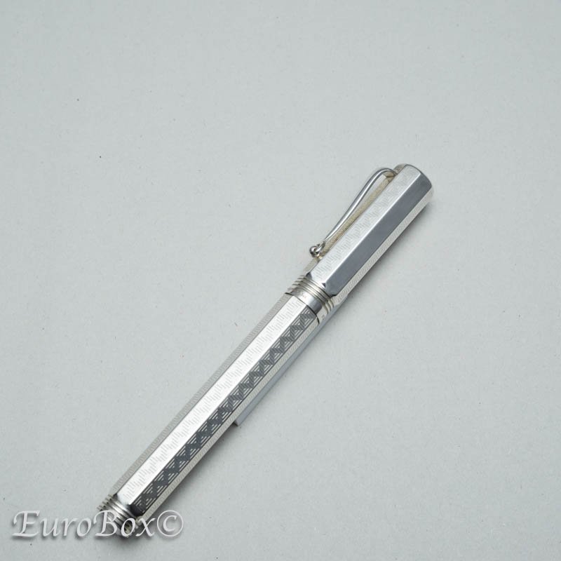 モンテグラッパ 万年筆 レミニッセンス デコール シルバー MONTEGRAPPA Reminiscence Decor Sterling  Silver - Euro Box