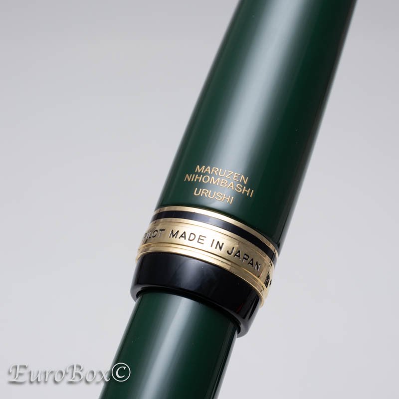 パイロット 万年筆 カスタム URUSHI 天鵞絨 PILOT Custom Urushi Velvet Green - Maruzen  Nihonbashi 2023 - Euro Box