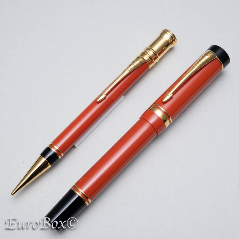 ѡ ǯɮ/ڥ󥷥륻å ǥ奪ե  1990 PARKER Duofold Orange 1990 (2pcs.)