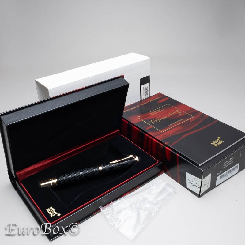 モンブラン 万年筆 作家シリーズ2006 ヴァージニア・ウルフ MONTBLANC Virginia Woolf - Euro Box