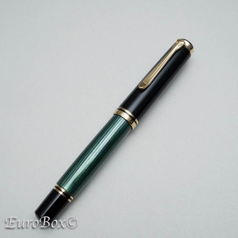 ڥꥫ ǯɮ ٥졼 M1000 ꡼󥹥ȥ饤 Pelikan Souveran M1000 Green Stripe