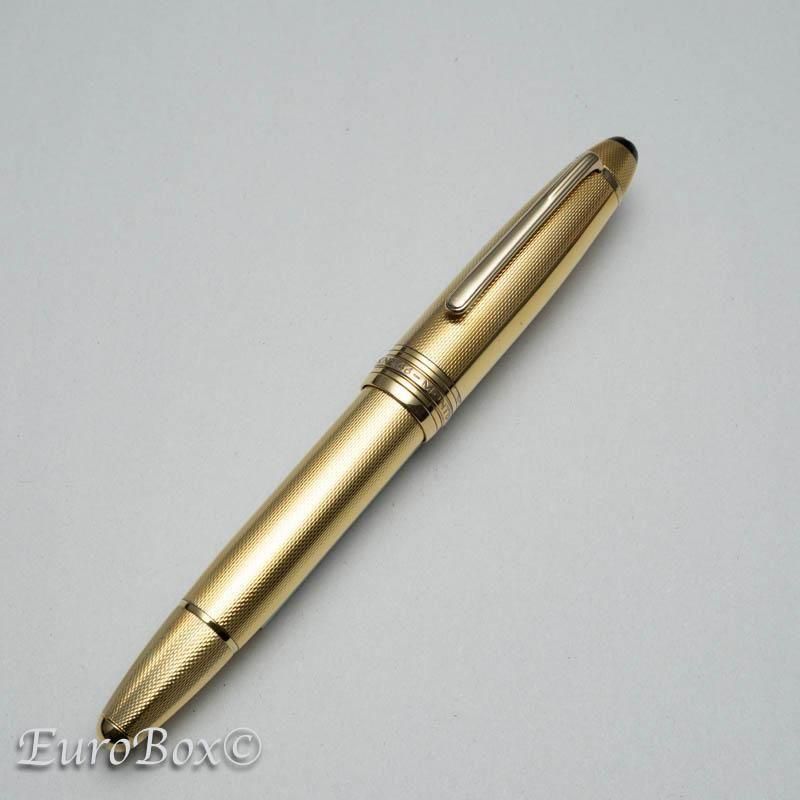 ֥ ޥƥå ơ 1464 С쥣 ɥץ졼 MONTBLANC Meisterstuck Solitaire 1464 Barley Gold Plated