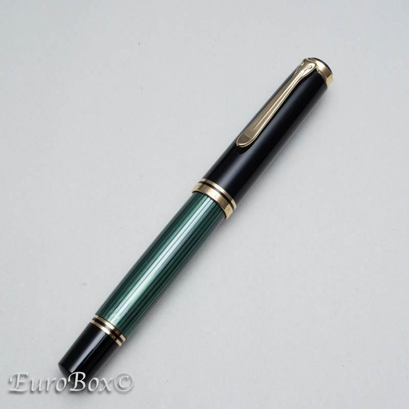 ڥꥫ ǯɮ ٥졼 M1000 ꡼󥹥ȥ饤 췿 Pelikan Souveran M1000 Green Stripe