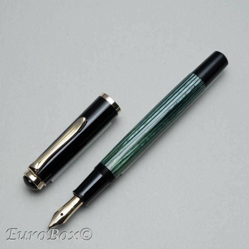 ペリカン 万年筆 400 グリーンストライプ Pelikan 400 Green