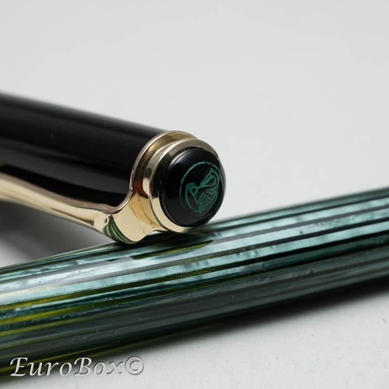 ペリカン 万年筆 400 グリーンストライプ Pelikan 400 Green