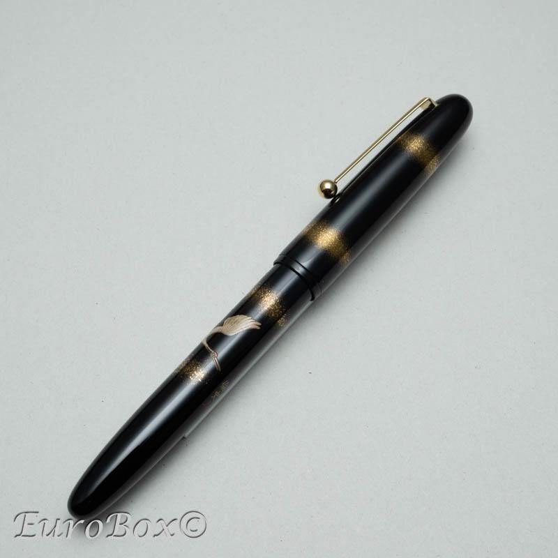 パイロット 70 万年筆 専用木箱付き 14k パイロット 万年筆 蒔絵 双鶴 FK-20MP-SK PILOT Maki-e Soukaku