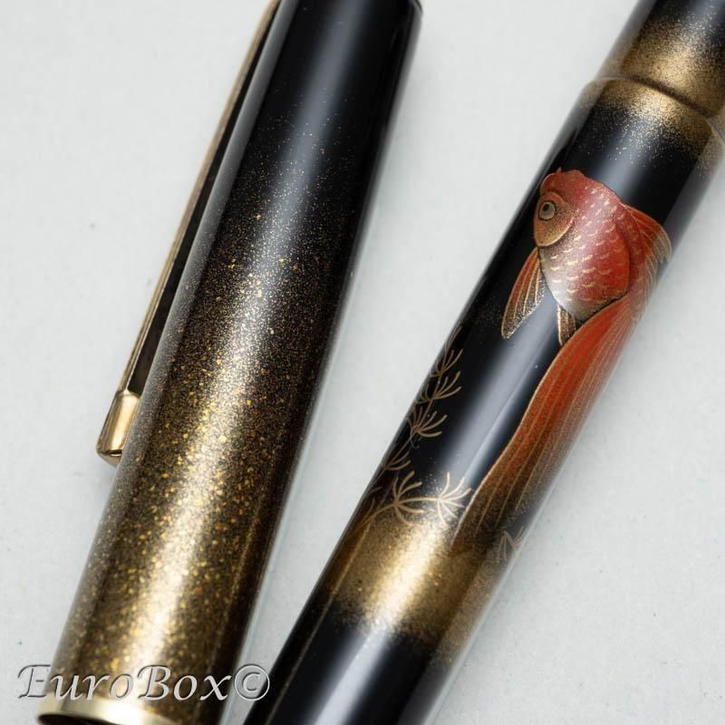 パイロット 万年筆 蒔絵 金魚 PILOT Maki-e Goldfish - Euro Box