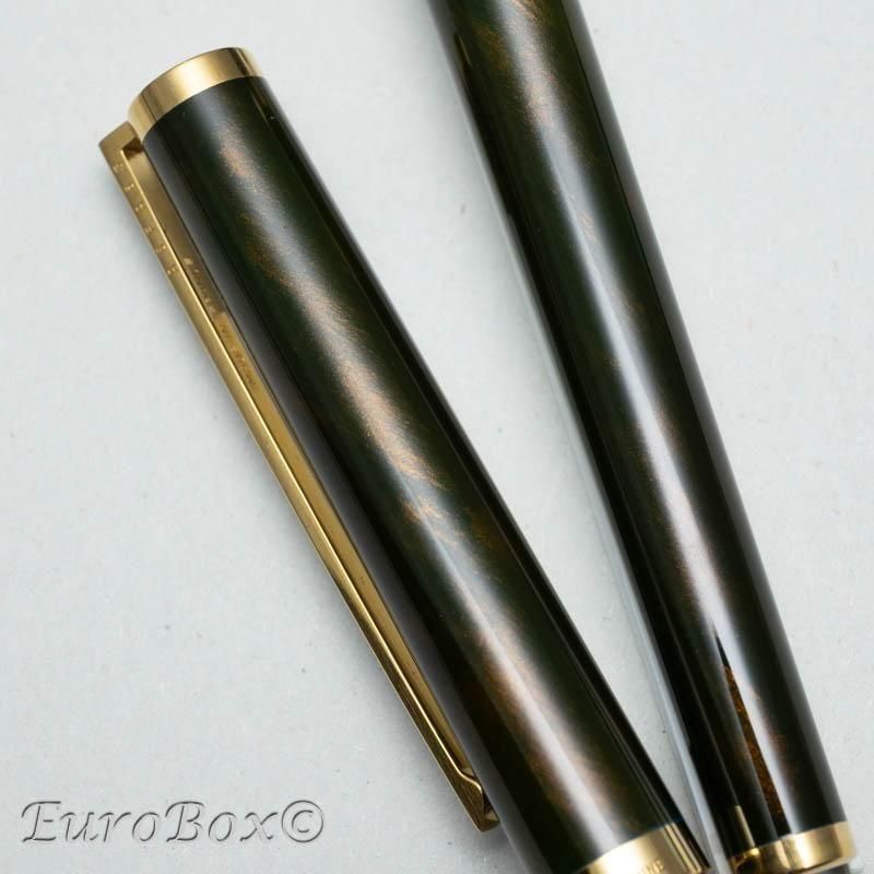 S.T. Dupont 万年筆 ダークブラウン　ポルトプリューム　フラーメ 詳細ページ | 万年筆 ボールペンなど高級筆記具の販売・買取