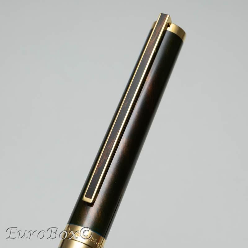 S.T. Dupont 万年筆 ダークブラウン　ポルトプリューム　フラーメ 詳細ページ | 万年筆 ボールペンなど高級筆記具の販売・買取