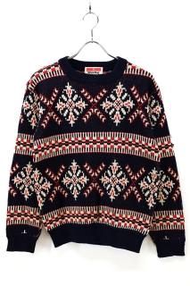 Used Womens 70s White Stag Old Nordic Pattern Knit Size L ���� ����