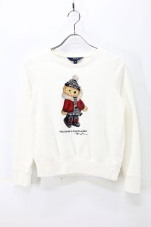 Used Kids 00s POLO Ralph Lauren POLO BEAR Graphic Sweat Size L 