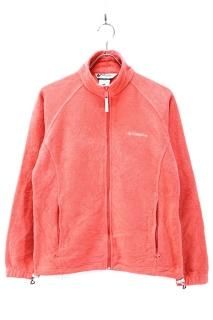 Used Womens 90s Columbia Pink Fleece Jacket Size S 