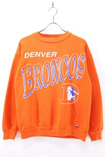 Used 90s USA LOGO7 NFL DENVER BRONCOS Graphic Sweat Size M 