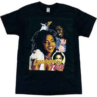 "Ms.Lauryn Hill"Vintage Style T-Shirt -BLACK-