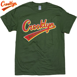 POSSE "Crooklyn' LOGO" T-Shirt -Military Green-