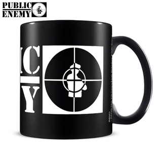 PUBLIC ENEMY "Crosshairs Logo" Official Mug