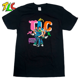TLC "Kicking Group" Official T-Shirt -BLACK-
