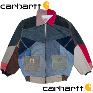 Carhartt "Remake" Patchwork Duck Jacket -MULTI 2-