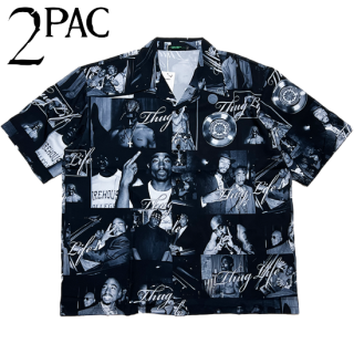 2PAC "Thug Life" S/S Shirt -BLACK-