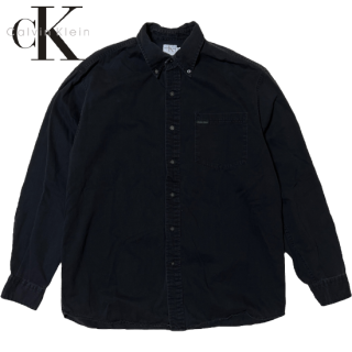 Calvin Klein L/S Shirt -BLACK-