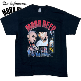 Mobb Deep The Infamous Vintage Style T-Shirt -BLACK-