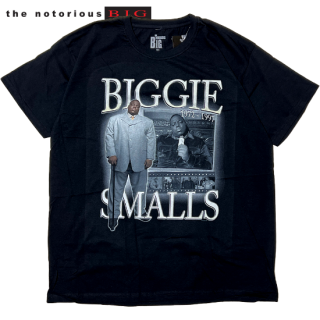 The Notorious B.I.G. Biggie Suited Official T-Shirt -BLACK-