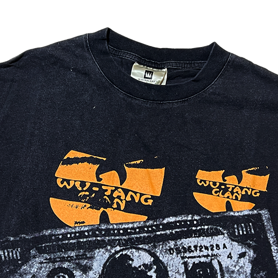 Kleding Gender-neutrale kleding volwassenen Tops & T-shirts T-shirts T-shirts met print Vintage jaren 90 Wu Tang Clan T-Shirt Hip Hop Rap Tee tag gewas 