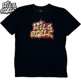 Wild Style "Graffiti" Official T-Shirt -BLACK-