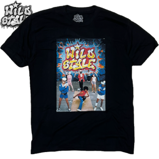 Wild Style "Mural" Official T-Shirt -BLACK-