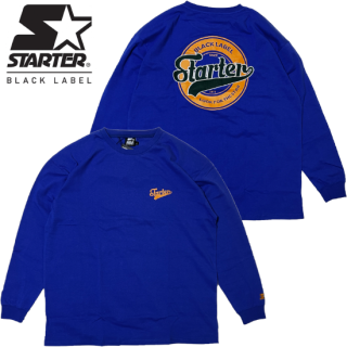 STARTER BLACK LABEL "Circle Logo" L/S T-Shirt -BLUE-