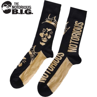The Notorious B.I.G. "CROWN (25ǯ ) "Official Socks