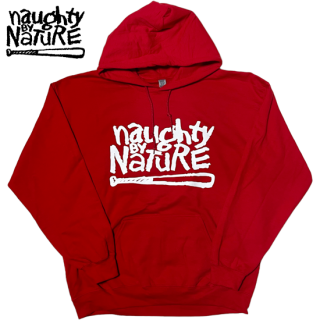Naughty By Nature "OG Logo" P/O Hoodie -RED-