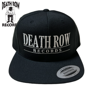 "Death Row Records" Snapback Cap -BLACK-
