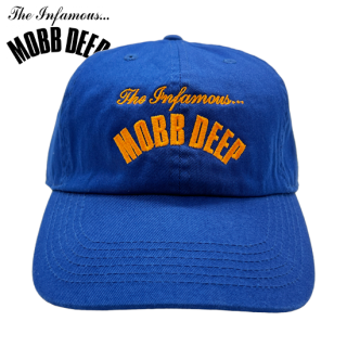 Mobb Deep Infamous Classic Logo Dad Cap -BLUE-