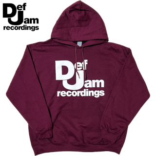 Def Jam Recordings LOGO P/O Hoodie -BURGUNDY-