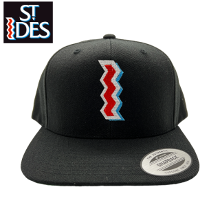 ST.IDES "Logo" Snapback Cap -BLACK-