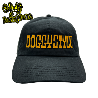 Snoop Doggy Dogg "DOGGY STYLE" Dad Cap -BLACK-