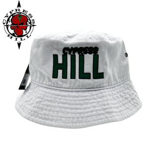 CYPRESS HILL "Block Logo" Bucket Hat -WHITE-