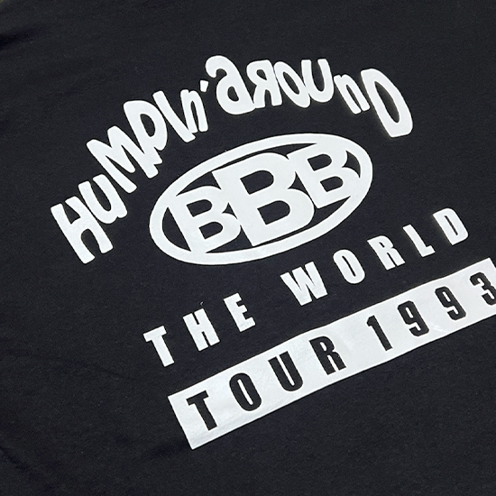 BOBBY BROWN Humpin' Around Tour T-Shirt -BLACK-