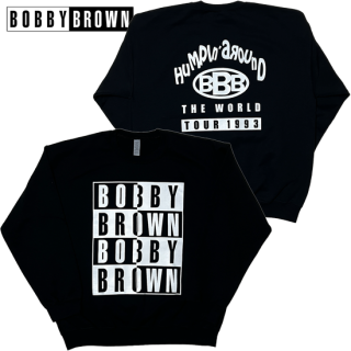 BOBBY BROWN "Humpin' Around" Tour Crew Neck Sweat-BLACK-