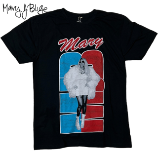 Mary J Blige "Team USA" Official T-Shirt -BLACK-