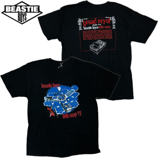 Beastie Boys, Grand Royal HELLO NASTY Tour '98 Official T-Shirt -BLACK-