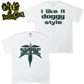 Snoop Doggy Dogg "Doggy Style" T-Shirt -WHITE-