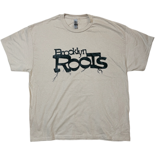 "Brooklyn Roots" T-Shirt -BEIGE-
