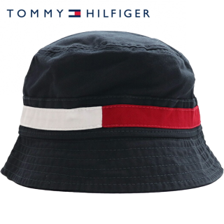 TOMMY HILFIGER Bucket Hat -NAVY-