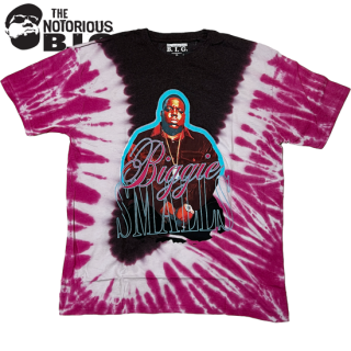 The Notorious B.I.G. "Neon Glow" Tie Dye T-Shirt