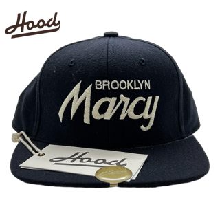 HOOD HAT "MARCY" Snapback Cap -D.NAVY-